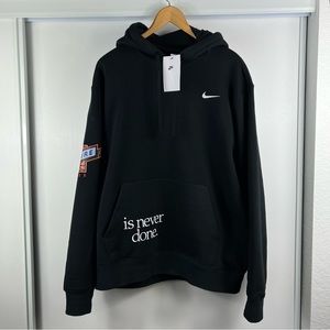 Custom Black Nike Salt Lake City NBA AllStars Hoodie NEW - Large